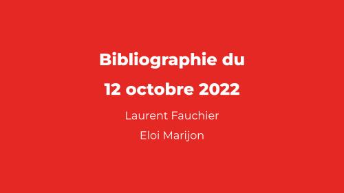 12 octobre 2022