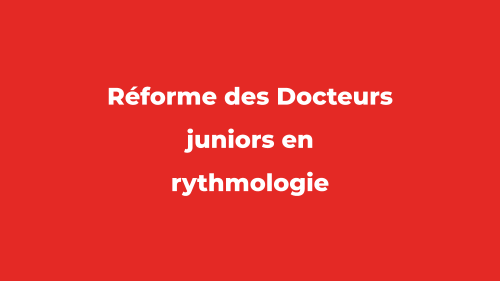 images mises en avantRéforme des Docteurs juniors ...