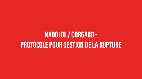 Corgard – Protocole pour gestion de la ...